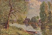Alfred Sisley Flublandschaft bei Moret sur Loing oil painting artist